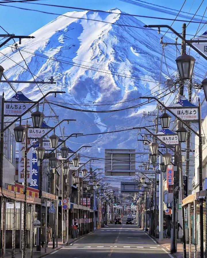 Вилла 安野月江苑 Anno Gekkouen Fuji Фудзиёсида Экстерьер фото